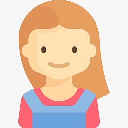 女孩图标
