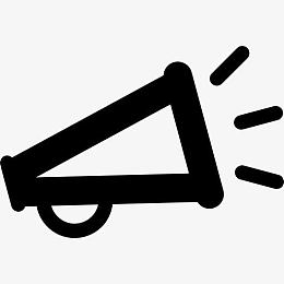 嘈杂的扩音器图标