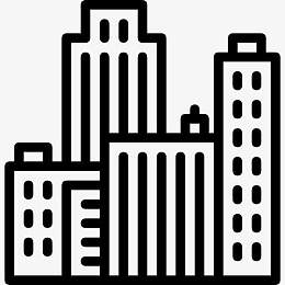 城市景观图标