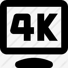 4k 图标