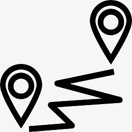 距离图标