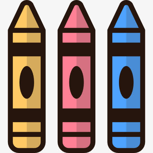 蜡笔图标