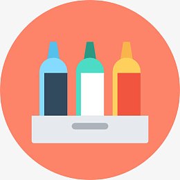 含酒精的饮料图标