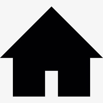 房子黑造型图标