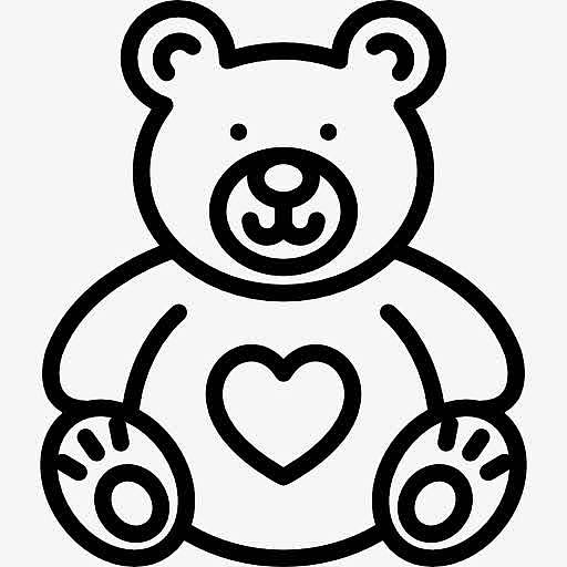 可爱的Teddy Bear 图标