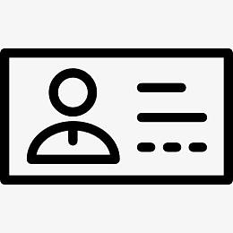 名片图标