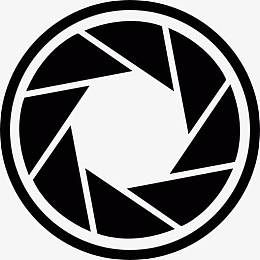 快门的相机图标