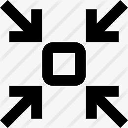 收缩图标