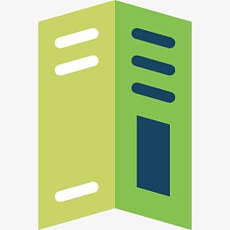 小册子图标
