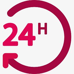 24小时图标