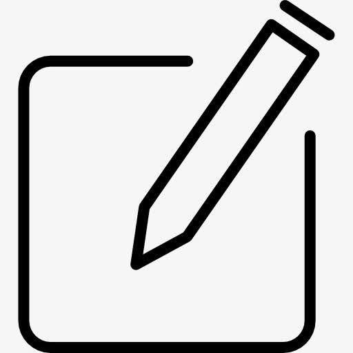 编辑图标免抠素材免费下载_觅元素51yuansu.com