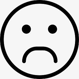 悲伤的图标