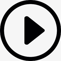 多媒体播放键图标