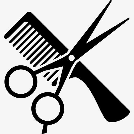 理发器剪刀工具一套图标jpg发型师工具袋jpg剪头发用到的工具jpg白色