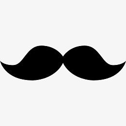 骑士的胡子典型的墨西哥图标