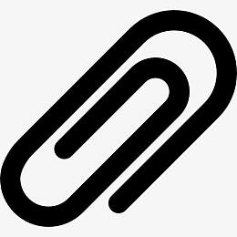 附件回形针符号界面图标
