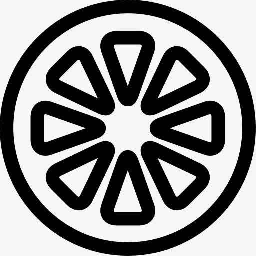 柠檬片图标