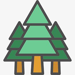 森林图标