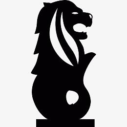 鱼尾狮图标