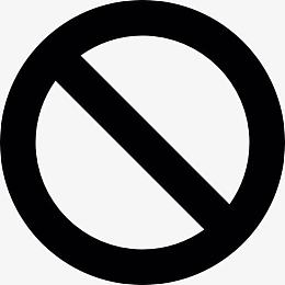 禁止图标