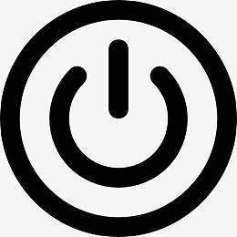 电源按钮符号图标
