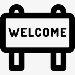 欢迎图标