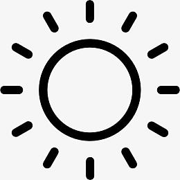 大太阳图标