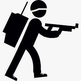 陆军士兵走图标