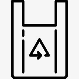 再生塑料袋图标