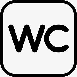 WC的标志图标