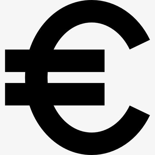 欧元货币符号图标