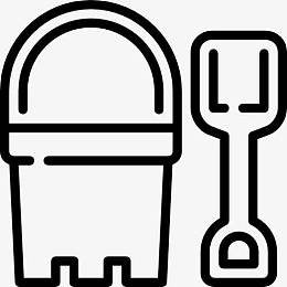 沙滩玩具图标