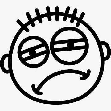 png劳累过度的眼睛png黄色表情包哭心情不好logopng卡通可爱表情png累