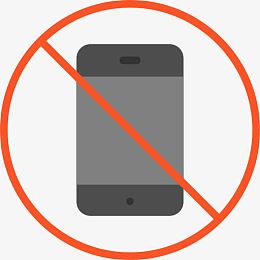 没有电话图标