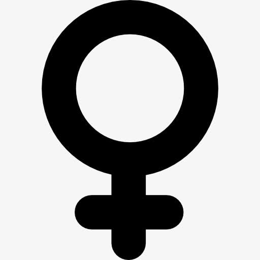 女性的标志图标