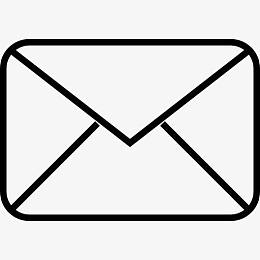 新邮件信封的营销工具符号图标