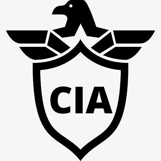 美国中央情报局的盾牌象征鹰图标