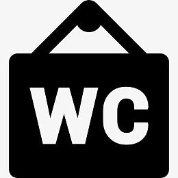 WC的标志图标