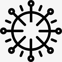 病毒图标