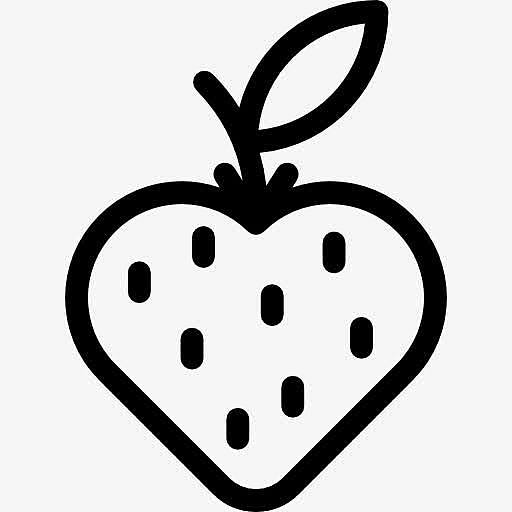 Strawberry Heart 图标