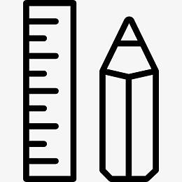 尺图标