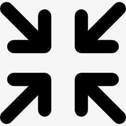 减少箭图标
