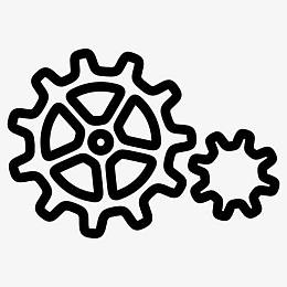 两齿图标