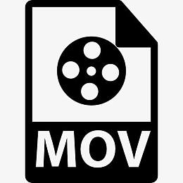 MOV文件格式符号图标