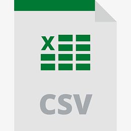 CSV 图标