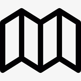 折叠小册子图标