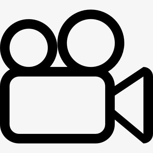 摄像机的轮廓图标