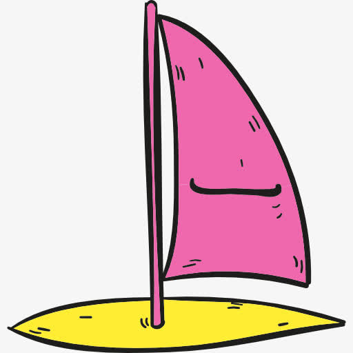 风帆冲浪图标