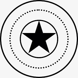 美国队长盾牌图标