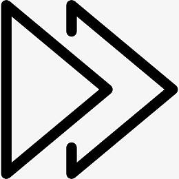 遥控快进按钮图标